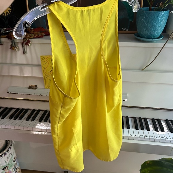 Jacob Sunny Yellow Women's Tank Top M - Picture 14 of 16